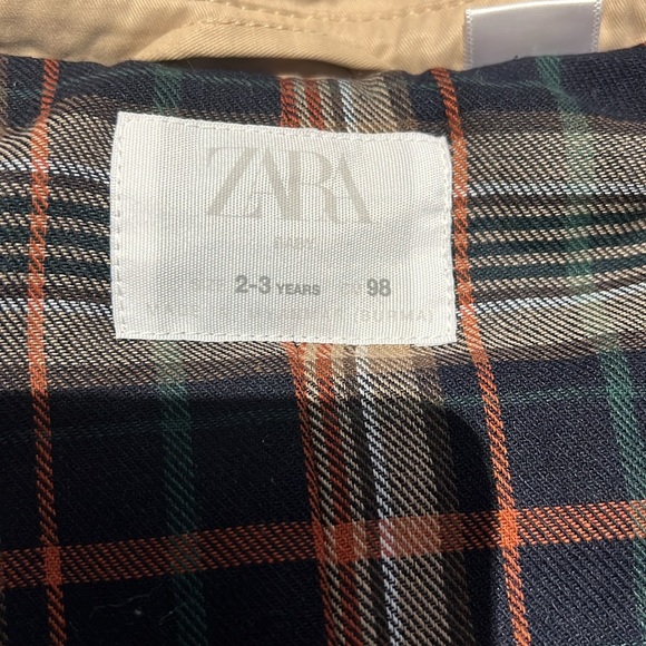 Zara toddler trench coat 2-3yrs - Picture 4 of 4